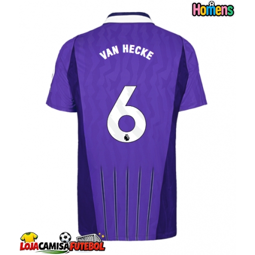 Camisa de Futebol Tottenham Hotspur Jan Paul van Hecke #6 Equipamento Alternativo 2026-27 Manga Curta